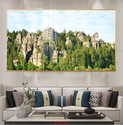 Tải file gốc File tranh phong cảnh thiên nhiên PC3391 (bản PSD) đầy đủ layer