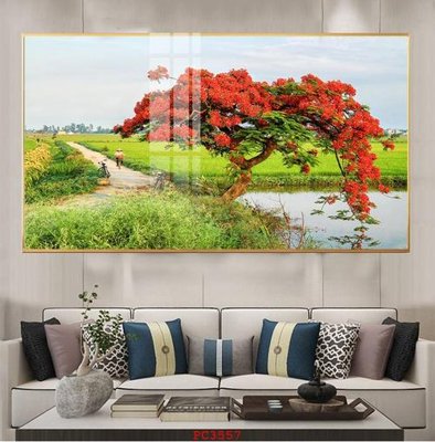 File gốc File tranh phong cảnh thiên nhiên PC3557 (in ấn) không giới hạn