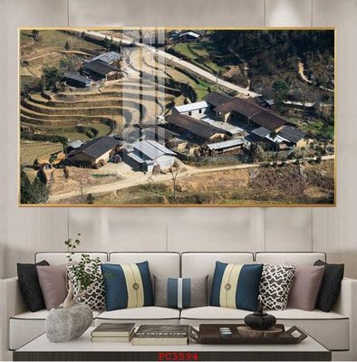 File tranh gốc File tranh phong cảnh thiên nhiên PC3594 (bản quyền) file PSD