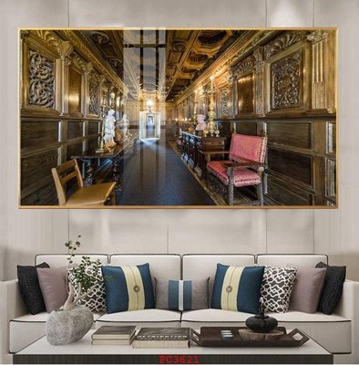 Hình ảnh file gốc in lụa File tranh phong cảnh thiên nhiên PC3621