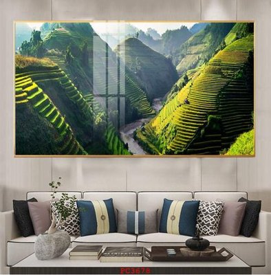 File in trần File tranh phong cảnh thiên nhiên PC3678 (bản gốc) phong cảnh