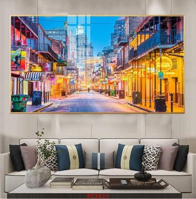 File gốc File tranh phong cảnh thiên nhiên PC3823 (in mica) cắt laser