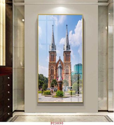 Ảnh gốc file in lụa File tranh phong cảnh thiên nhiên PC3890 chi tiết