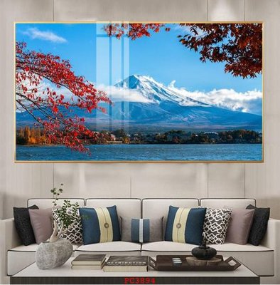 File gốc File tranh phong cảnh thiên nhiên PC3894 (in tráng gương) ốp tường