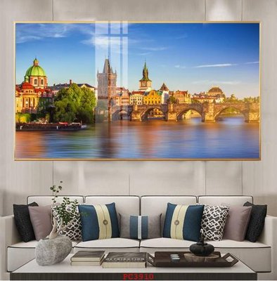 File gốc File tranh phong cảnh thiên nhiên PC3910 (in mica) trang trí