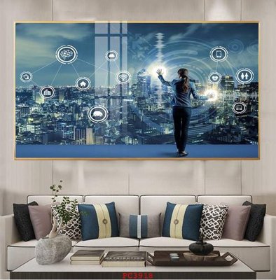 Download file gốc File tranh phong cảnh thiên nhiên PC3918 (in mica) 3D