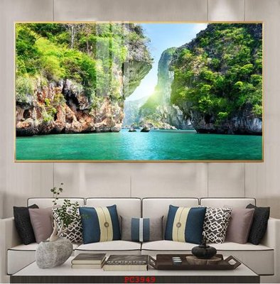 Ảnh mô tả file gốc in mica File tranh phong cảnh thiên nhiên PC3949