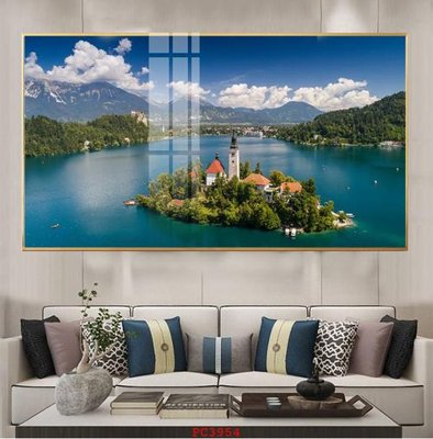 File tranh File tranh phong cảnh thiên nhiên PC3954 (bản gốc) in lụa 3D