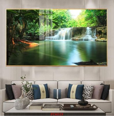 File gốc File tranh phong cảnh thiên nhiên PC4029 (in tráng gương) sang trọng