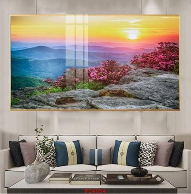 File tranh in tráng gương File tranh phong cảnh thiên nhiên PC4054 (siêu nét)