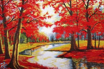 File gốc File gốc phong cảnh PC406 (in tráng gương) nghệ thuật