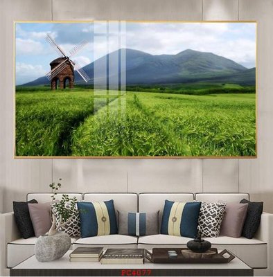 Download file gốc File tranh phong cảnh thiên nhiên PC4077 (in mica) trong suốt