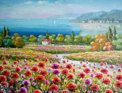 File gốc File gốc phong cảnh PC477 (in lụa) tranh phong thủy