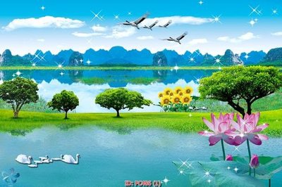 File tranh File gốc phong cảnh PC486 (ảnh gốc) chi tiết rõ ràng