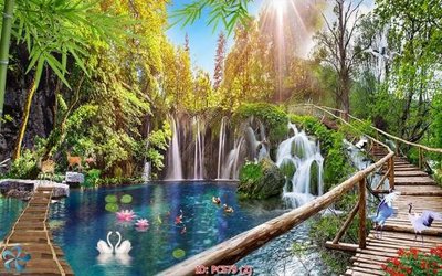 File tranh File gốc phong cảnh PC579 (bản gốc) trang trí văn phòng