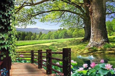 File tranh File gốc phong cảnh PC716 (gốc) in backlit film