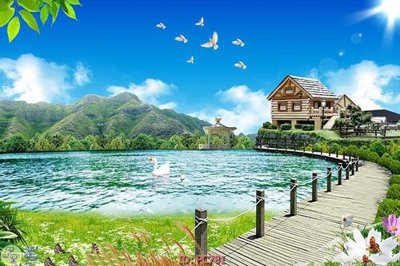 File gốc File gốc phong cảnh PC781 (ảnh rõ nét) để in