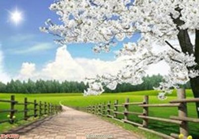 File tranh gốc File gốc phong cảnh PC860 (sắc nét từng chi tiết)