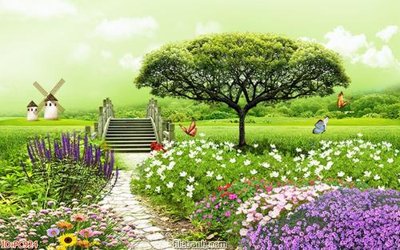 File PSD File gốc phong cảnh PC924 (gốc) tách lớp chi tiết