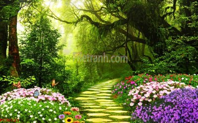 File ảnh File tranh phong cảnh thiên nhiên PCN121 (gốc) in poster