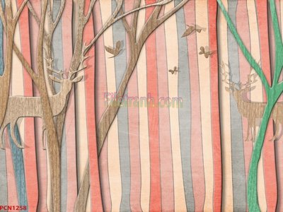 File in trần File tranh phong cảnh thiên nhiên PCN1258 (file gốc) chủ đề vũ trụ