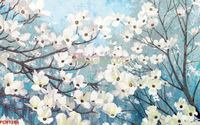 File PSD in ấn File tranh phong cảnh thiên nhiên PCN1286 (chất lượng cao)