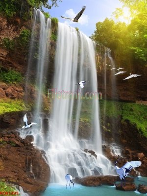 File in ấn File tranh phong cảnh thiên nhiên PCN1395 (bản gốc) từ file gốc