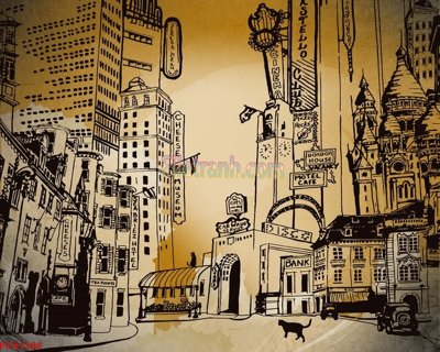 Tải file File tranh phong cảnh thiên nhiên PCN1398 (gốc) làm file in ấn