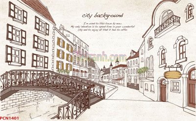 Tải file File tranh phong cảnh thiên nhiên PCN1401 (gốc) in nhanh