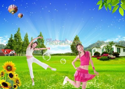 File in ấn File tranh phong cảnh thiên nhiên PCN1427 chuyên nghiệp