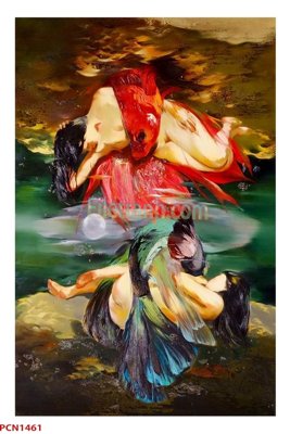 File gốc File tranh phong cảnh thiên nhiên PCN1461 (ảnh chi tiết) để in trần