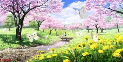 File gốc File tranh phong cảnh thiên nhiên PCN1504 (thiết kế) cho in ấn