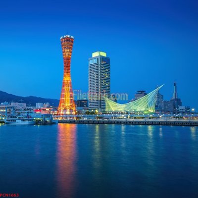 File tranh gốc PSD File tranh phong cảnh thiên nhiên PCN1663 còn nguyên layer