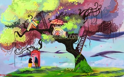 Tải file File tranh phong cảnh thiên nhiên PCN1673 (ảnh gốc) in gạch 3D