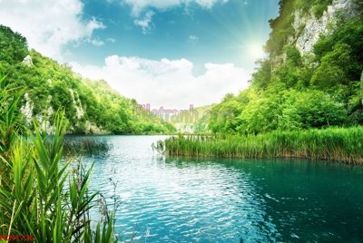 Hình ảnh file gốc File tranh phong cảnh thiên nhiên PCN1736 cho in UV