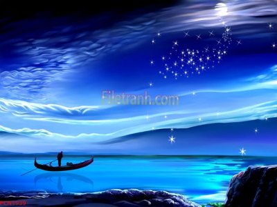 File gốc File tranh phong cảnh thiên nhiên PCN1939 (in mica) làm quà tặng