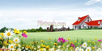 File ảnh File tranh phong cảnh thiên nhiên PCN1947 (gốc) trang trí khách sạn