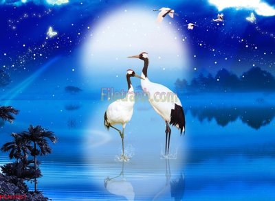 File ảnh File tranh phong cảnh thiên nhiên PCN1951 (gốc) in PP, decal