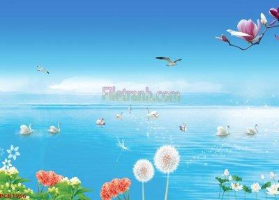 File in ấn cao cấp File tranh phong cảnh thiên nhiên PCN1956 (file gốc)