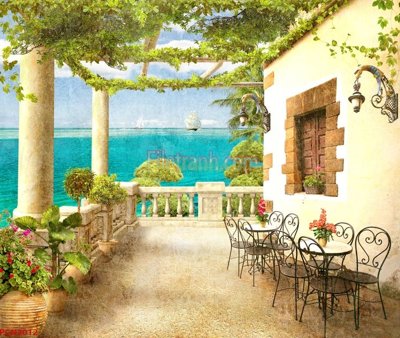 File ảnh File tranh phong cảnh thiên nhiên PCN2012 (gốc) in standee