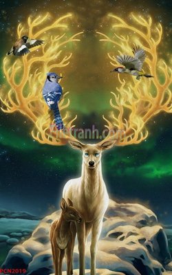 File gốc File tranh phong cảnh thiên nhiên PCN2019 (trang trí) phòng làm việc