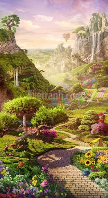 File ảnh File tranh phong cảnh thiên nhiên PCN2114 (gốc) in decal dán tường