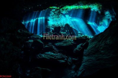 Download file tranh File tranh phong cảnh thiên nhiên PCN2260 (file gốc PSD)