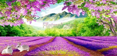 Tải file File tranh phong cảnh thiên nhiên PCN2305 (ảnh gốc) file AI/EPS