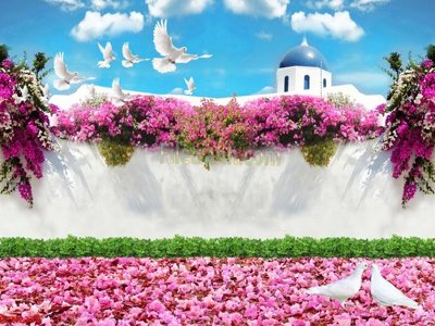 File gốc File tranh phong cảnh thiên nhiên PCN2330 (thiết kế) cho in ấn