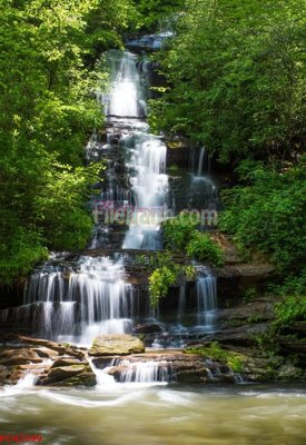 File gốc File tranh phong cảnh thiên nhiên PCN2599 (in lụa) tranh mã đáo