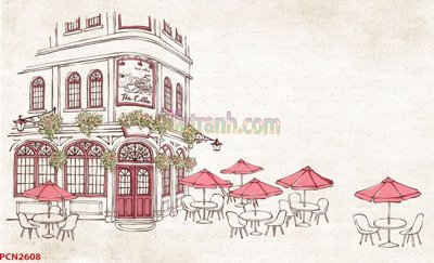 File gốc File tranh phong cảnh thiên nhiên PCN2608 (in lụa) tranh mã đáo