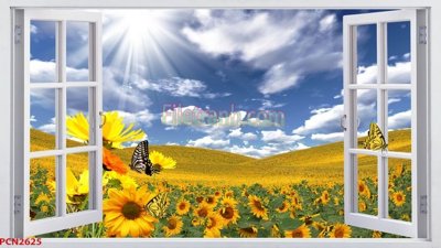 File ảnh File tranh phong cảnh thiên nhiên PCN2625 (gốc) in decal dán tường