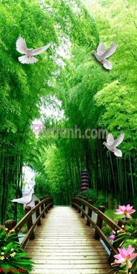 File in ấn File tranh phong cảnh thiên nhiên PCN266 (bản gốc) cao cấp