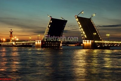 File PSD File tranh phong cảnh thiên nhiên PCN3030 (nguyên bản) cho thiết kế